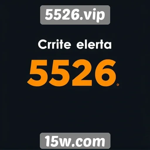 Como criar uma conta no 5526.vip