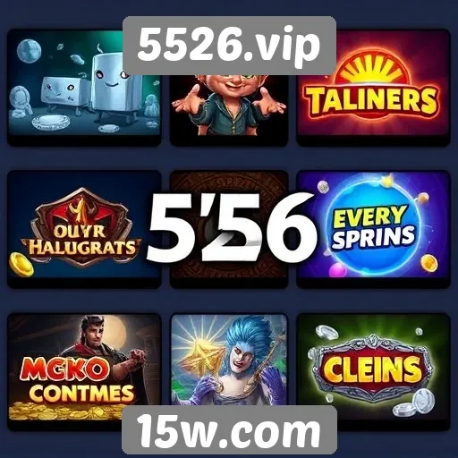 Novos jogos disponíveis no 5526.vip